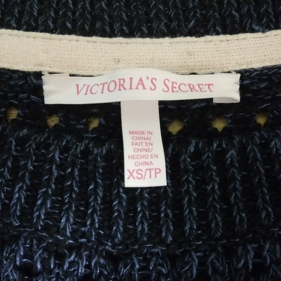 Blue Side Button Knit Sweater - Picture 10 of 11